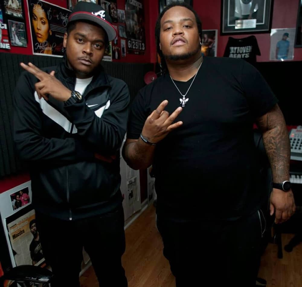 MANNY P with Cassius Jay in Atlanta Studio
