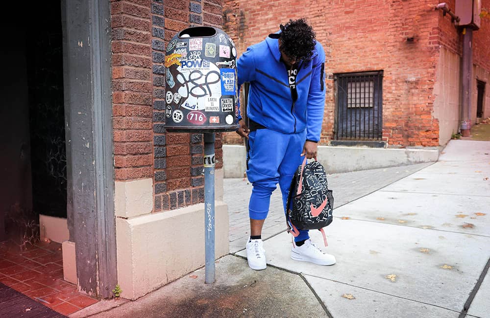 MANNY P on street in Jamestown NY